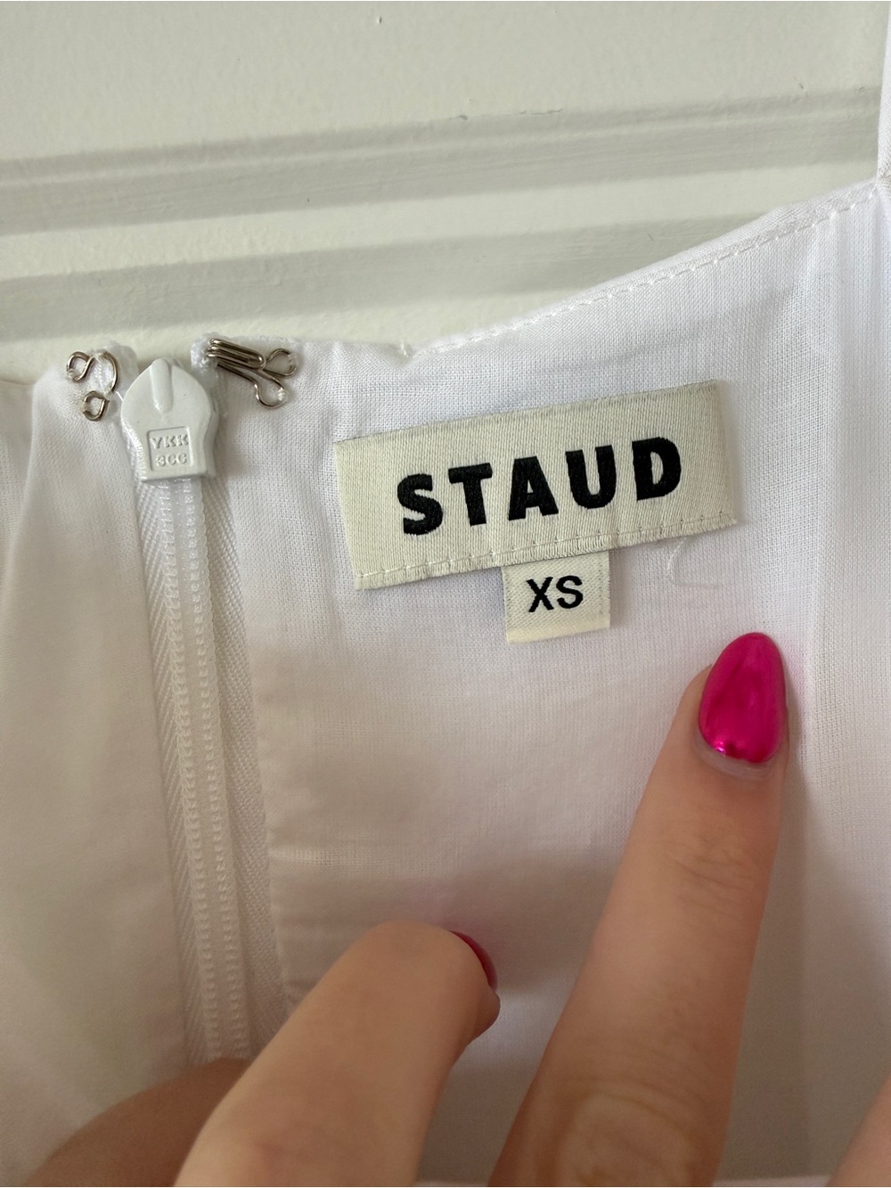 Staud Ari White Maxi Dress/Gown - Picture 9 of 9